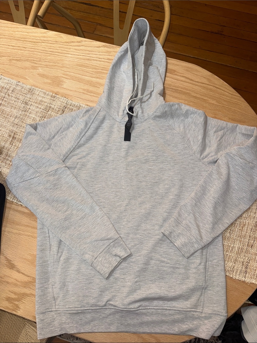 lululemon athletica Men's Light Heather Gray Hoodie